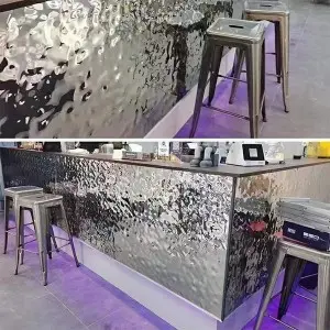 Decorative Water ripple finish Sheet