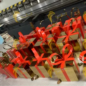 Metallic Glossy Gift Box Manufacturer