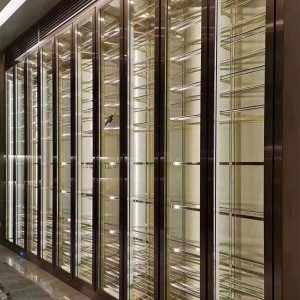 Multifunctional Use Of Stainless Steel Wine Cabinet