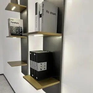 Stainless Steel Wall Display Rack Vendor