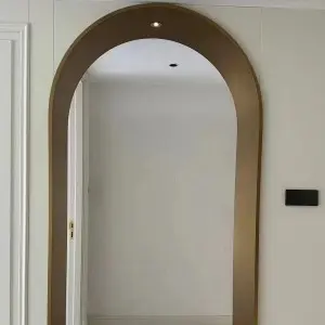 Brushed Stainless Steel Curved Door Sleeve Supplier