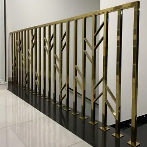 Modern domestic metal railing handrail manufacture