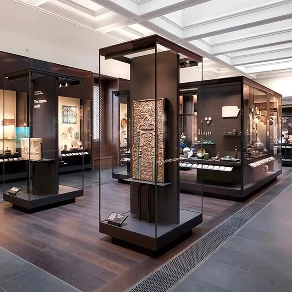 Professional Stainless Steel Museum Display Cabinet Design: A Place of Peace for Cultural Relics