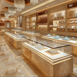 Luxury stainless steel and glass jewellery cabinet vendor