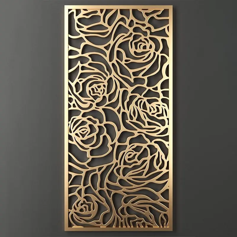 9Wholesale Factory Price Custom Partition Wall Panel Laser Cut Metal Screen (4)