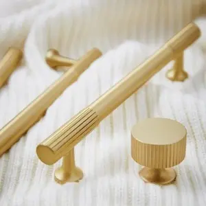 Custom Gold Stainless Steel Knobs & Pulls Collection