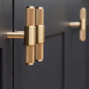 Modern minimalist two-tone metal handle factory