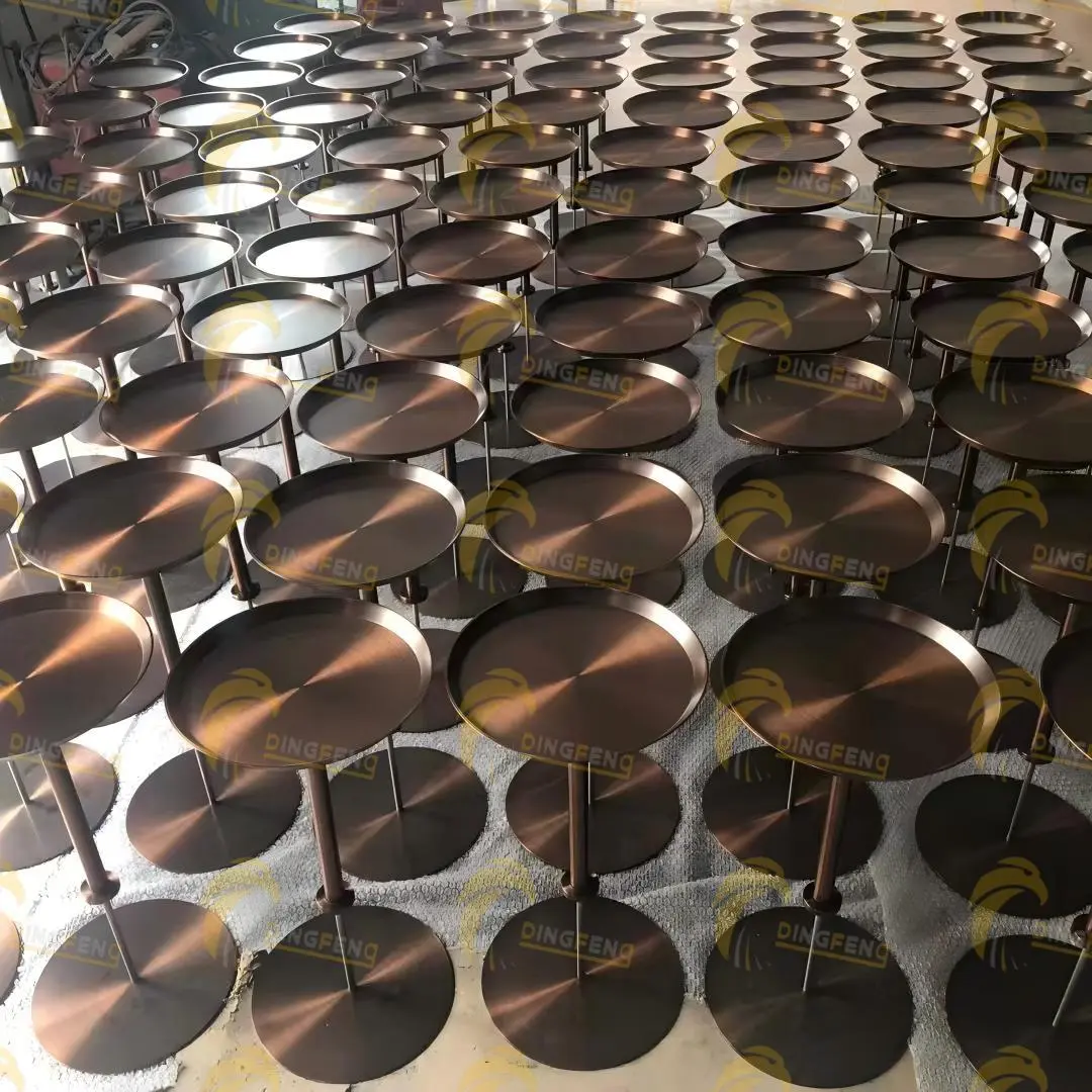 Metal display stands