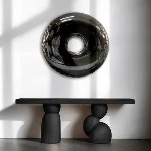 Custom Luxury Wall Hanging Decoration–Stainless Steel Round Art