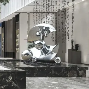 Factory-Priced Stainless Steel Sculptures