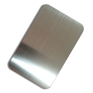 Hairline Finish Stainless Steel Sheet