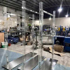 Custom Stainless Steel Display Stand: Simple and Efficient