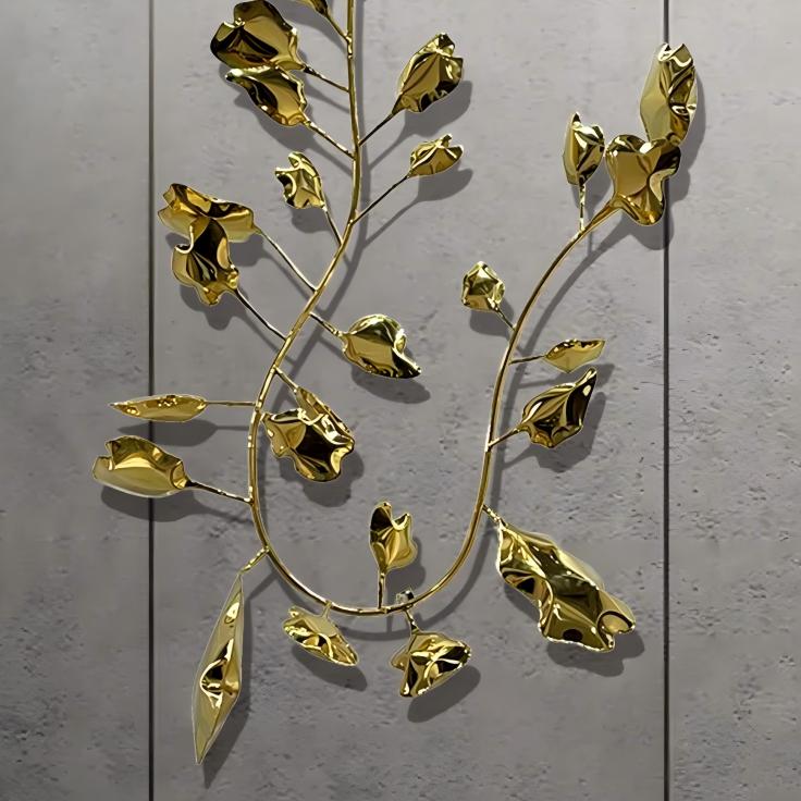 Fashion metal wall decorations ornaments distributor