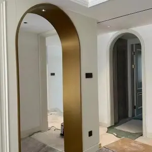 Brushed Stainless Steel Curved Door Sleeve Supplier