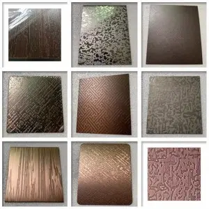 Etching Stainless Steel Sheet