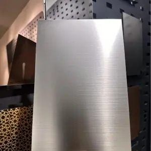 OEM Brushed Stainless Steel Sheet – Anti-Fingerprint, Modern Metal Panel