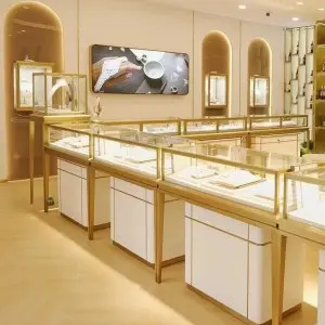 High-end stainless steel jewellery cabinet manufacturer