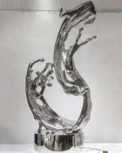 Metal Mirror Wave, Building Space Temperament