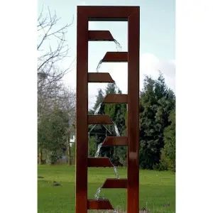 Customize 201 304 316 Stainless Steel Artificial Waterfall