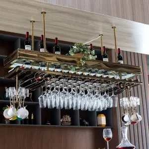 Hanging Metal Wine Racks: Enhancing the Experience