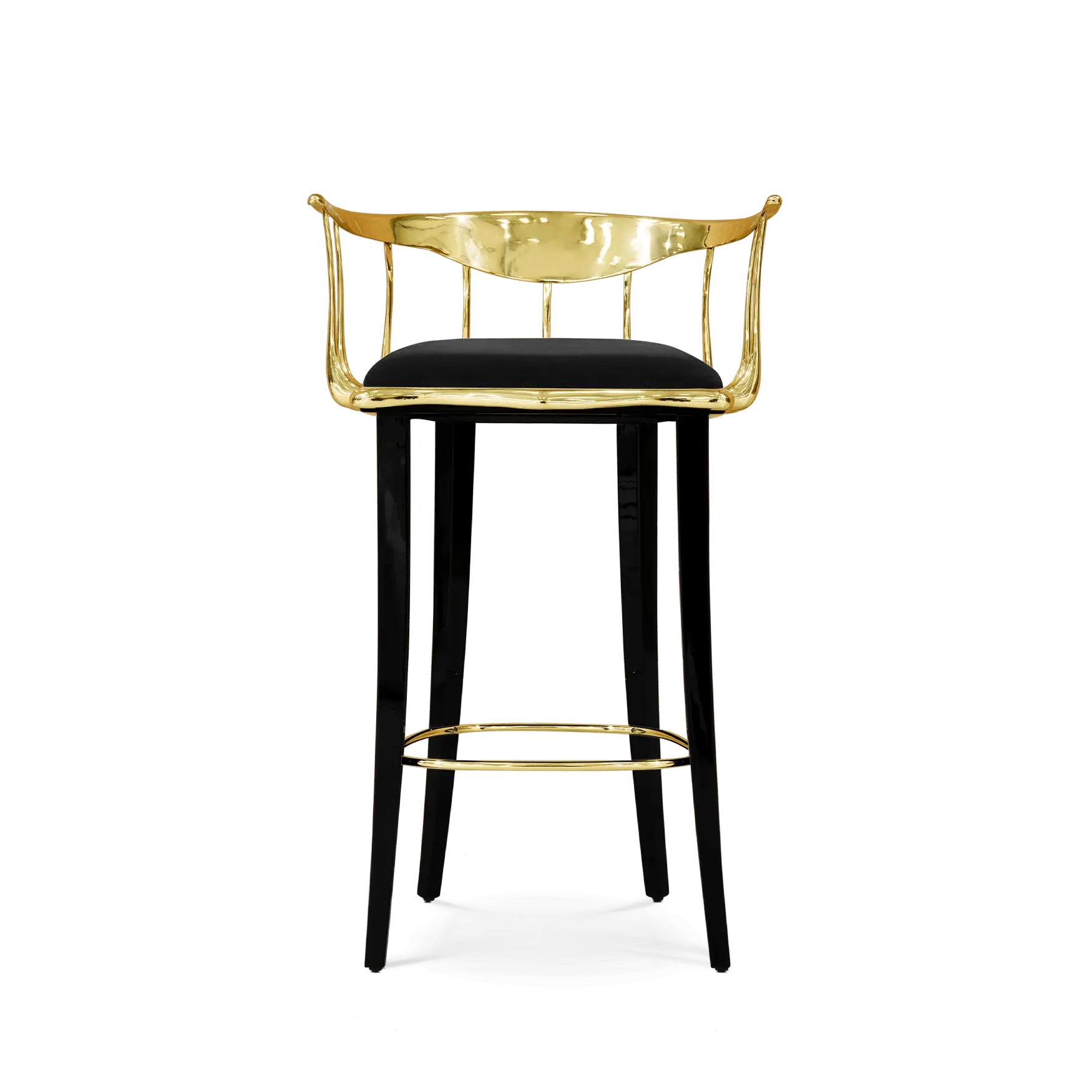 brass bar stool