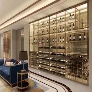 Multifunctional Use Of Stainless Steel Wine Cabinet