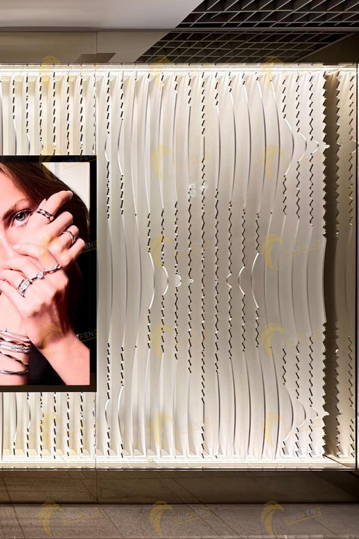 bespoke facade and display showcase