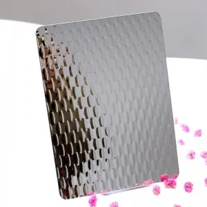 Stainless Steel Embossed Plate