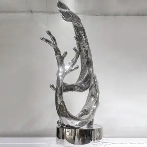 Metal Mirror Wave, Building Space Temperament