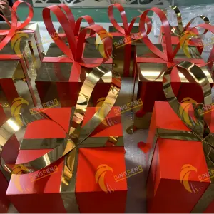 Metallic Glossy Gift Box Manufacturer