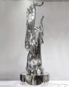 Metal Mirror Wave, Building Space Temperament