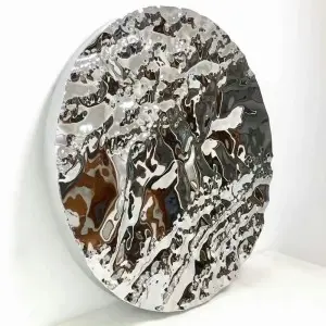 Water Ripple Stainless steel Etched Plate