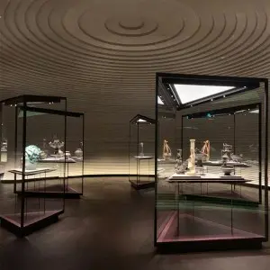 Durable Stainless Steel Museum Display Case