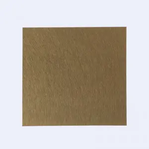Metal vibration finish sheet