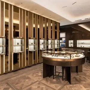 Round stainless steel jewellery case exporter