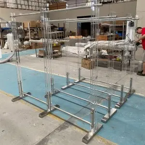 Custom Stainless Steel Display Stand: Simple and Efficient