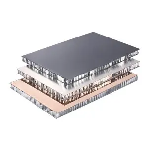 Metal honeycomb composite panel