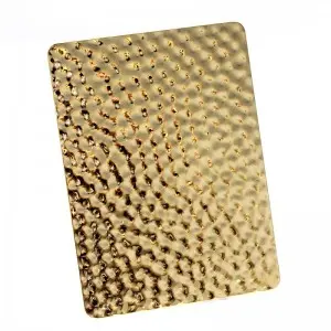 Stainless Steel Embossed Plate