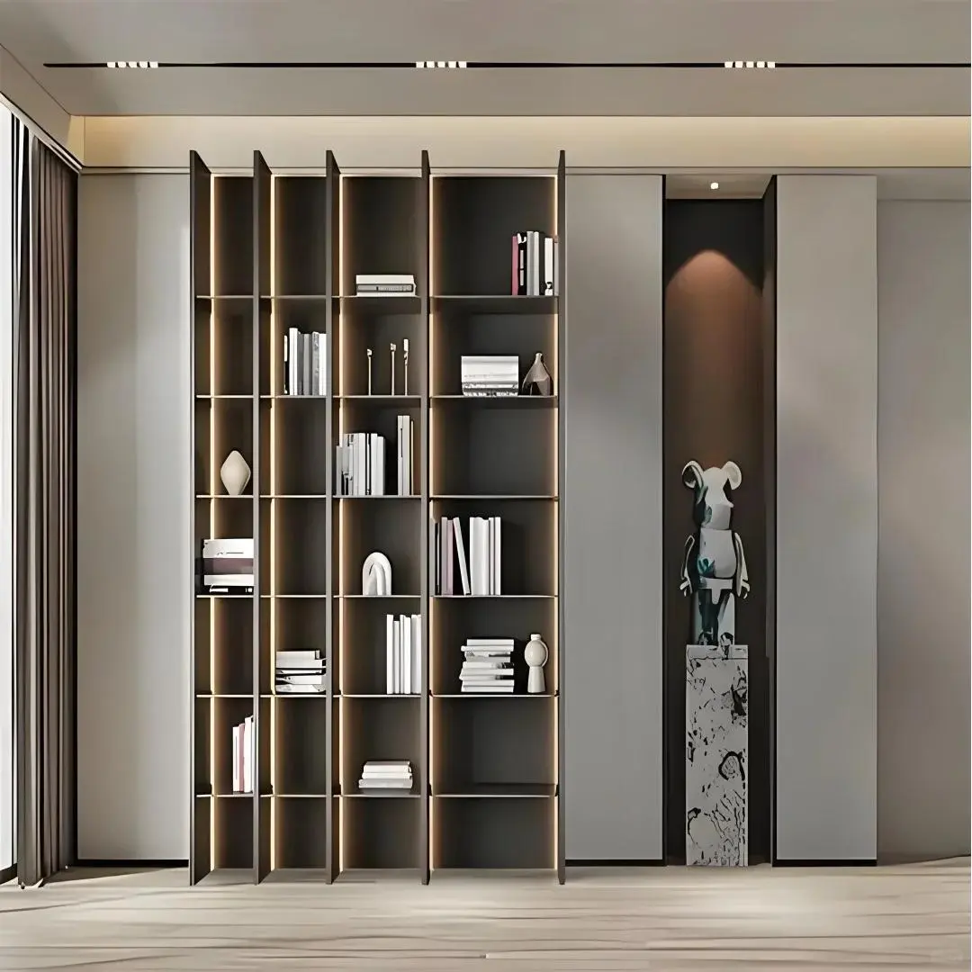 Stainless Steel Bookcase