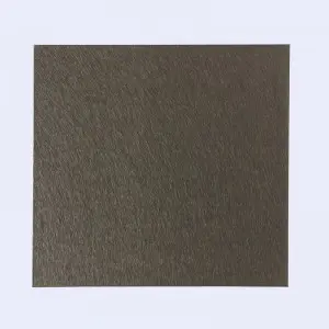 Metal vibration finish sheet