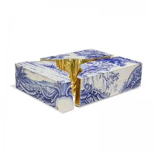 Crackle Metal Art Marble Coffee Table Factory