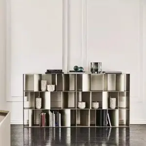 Modern home new favourite: stainless steel bookshelf